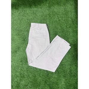 90s Polo Ralph Lauren Andrew Pant Classic Fit Chino Khaki Mens 35x30 Pleated